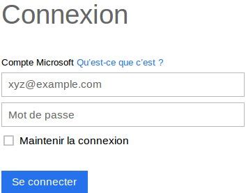 mon compte microsoft se connecter.